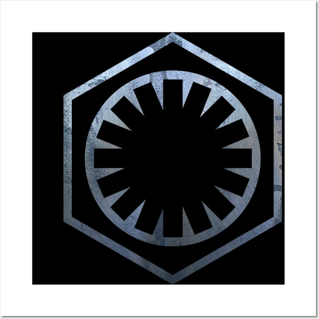 The First Order/New Imperial Logo - Metal Wall Art by fotofixer72